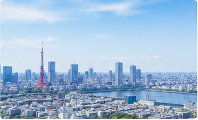 東京の街並み